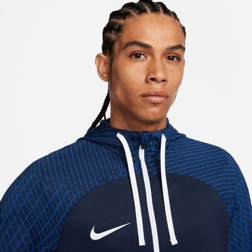 Nike M Dri-Fıt Strıke23 Hooded Track Jacket Knit Dr2571-451 Lacivert Erkek Eşofman Üstü