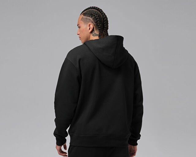NIKE M JORDAN JUMPMAN FLC HBR PO 2 Erkek Günlük Sweatshirt IR0561-010 Siyah