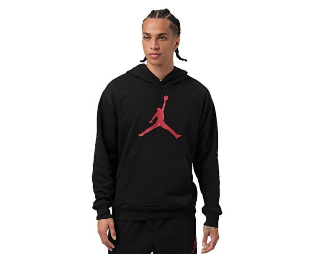 NIKE M JORDAN JUMPMAN FLC HBR PO 2 Erkek Günlük Sweatshirt IR0561-010 Siyah