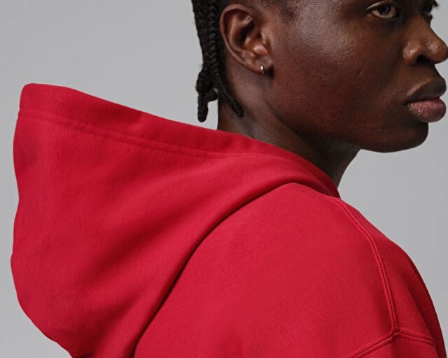 NIKE M JORDAN JUMPMAN FLC HBR PO 2 Erkek Günlük Sweatshirt IR0561-687 Kırmızı