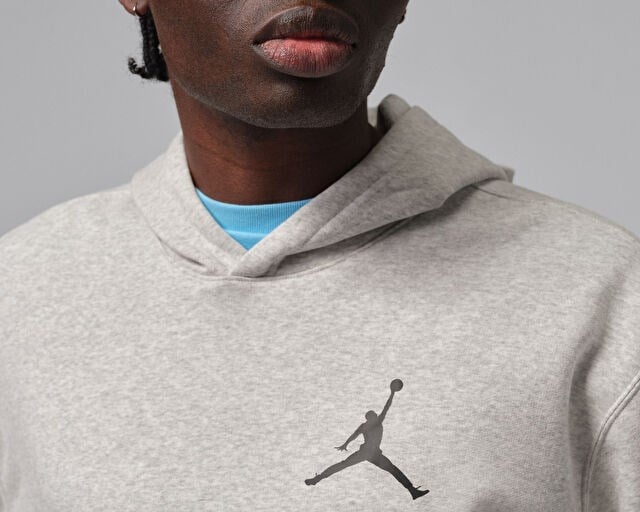 NIKE M JORDAN JUMPMAN FLC PO 2 Erkek Günlük Sweatshirt IR0333-050 Gri