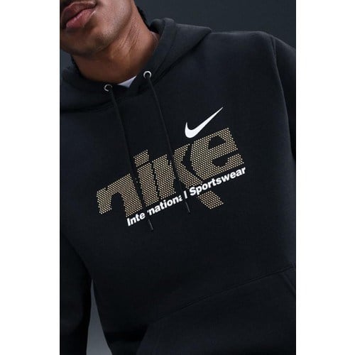 Nike M Nk Club Bb Po Hdy Swsh Sport IM8321-010 Siyah Erkek Sweatshirt