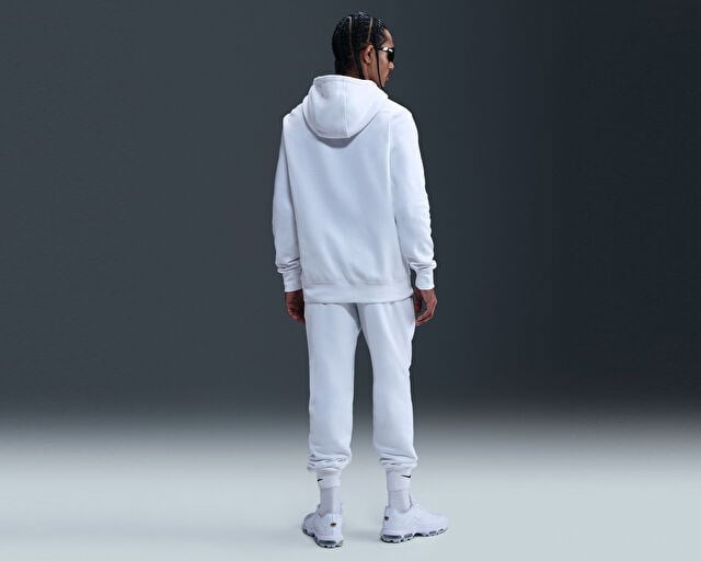 NIKE M NK CLUB BB PO HOODIE Erkek Günlük Sweatshirts FN3859-100 Beyaz