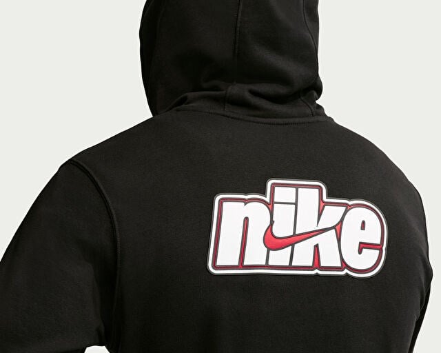 NIKE M NK CLUB FT FZ HDY FUTBOL Erkek Günlük Ceket IF0676-010 Siyah