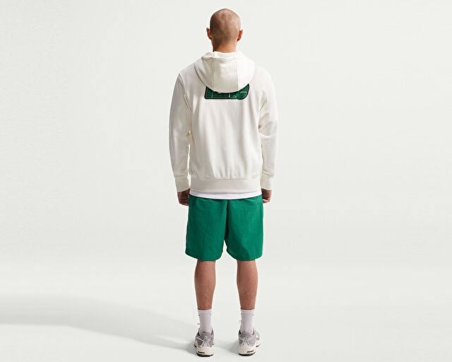 NIKE M NK CLUB FT FZ HDY FUTBOL Erkek Günlük Ceket IF0676-133 Beyaz