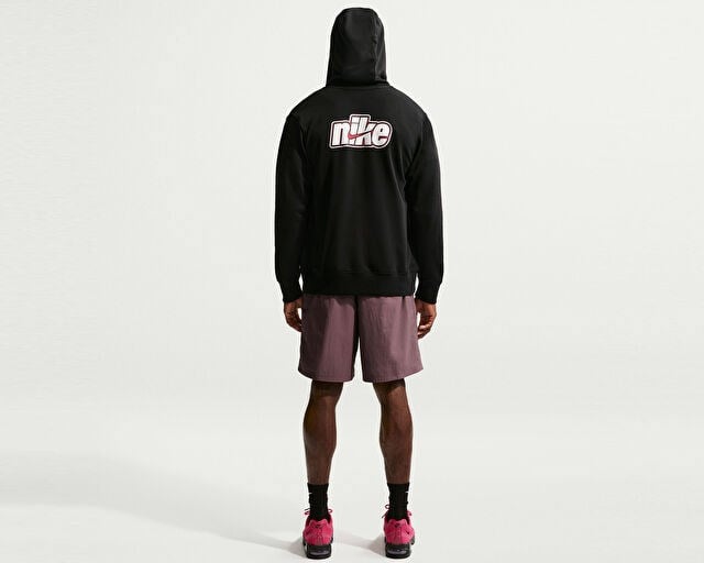 NIKE M NK CLUB FT FZ HDY FUTBOL Erkek Günlük Ceket IF0676-010 Siyah