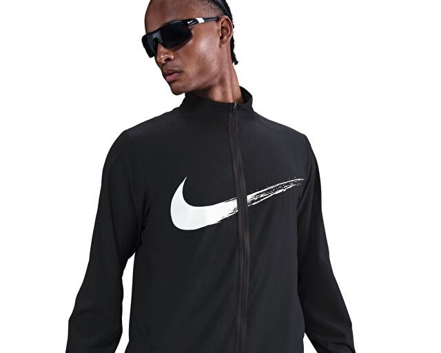 NIKE M NK DF FORM JKT GFX Erkek Antrenman Ceketi HV0394-010 Siyah