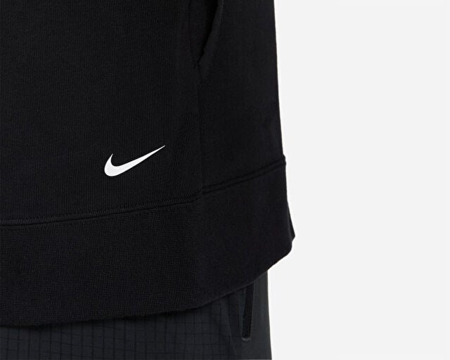 NIKE M NK DF MAGIC HOUR Erkek Koşu Sweatshirts DV9324-010 Siyah