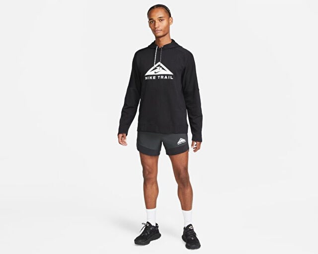 NIKE M NK DF MAGIC HOUR Erkek Koşu Sweatshirts DV9324-010 Siyah
