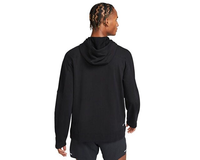 NIKE M NK DF MAGIC HOUR Erkek Koşu Sweatshirts DV9324-010 Siyah