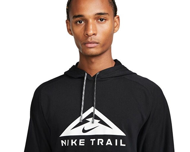 NIKE M NK DF MAGIC HOUR Erkek Koşu Sweatshirts DV9324-010 Siyah