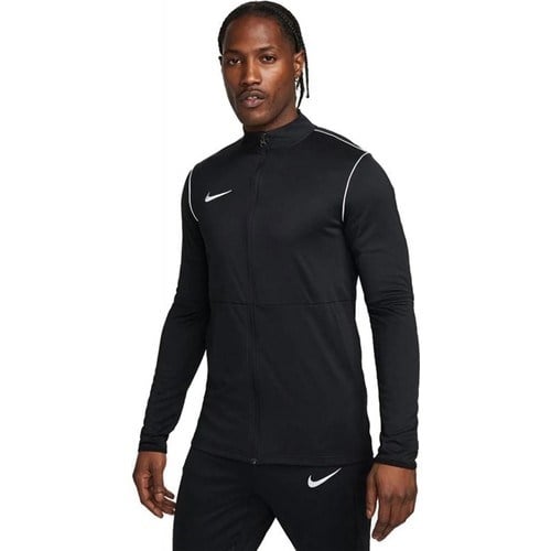 Nike M Nk Df PARK20 Trk Jkt FJ3022-010  Siyah Erkek Ceket Düz Desenli Rahat Kesim Sezonluk