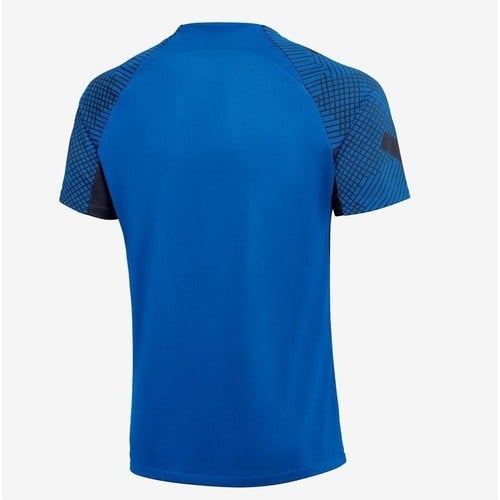 Nike M Nk Df Strk Ss Top K DH8698-463 Mavi Erkek Antrenman Tişörtü