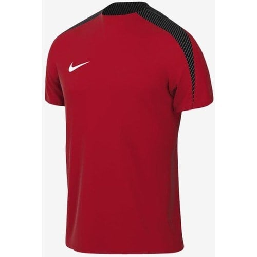 Nike M Nk Df STRK24 Ss Top K FD7487-657 Kırmızı Erkek Antrenman Tişörtü