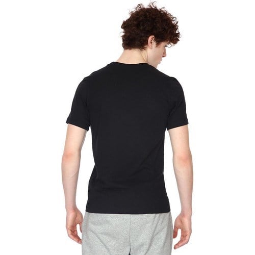 Nike M Nk Df Tee Dfc Crew Solid Erkek Siyah T-shirt Rahat Kesim ve Günlük Kullanım için Uygun  AR6029-010