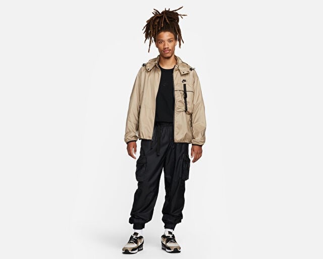 NIKE M NK TCH WVN N24 LND PKBL JKT Erkek Rüzgarlık Ceket FB7903-247 Kahverengi