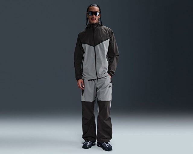 NIKE M NK TECH WVN WR FZ JKT Erkek Günlük Ceket HM7151-065 Siyah