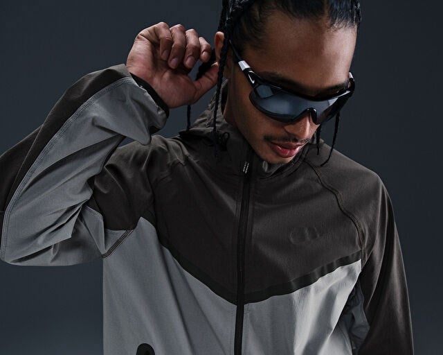 NIKE M NK TECH WVN WR FZ JKT Erkek Günlük Ceket HM7151-065 Siyah