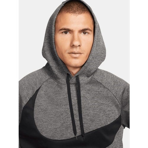 Nike M Nk Tf Hd Po Swoosh Gri Erkek Sweatshirt