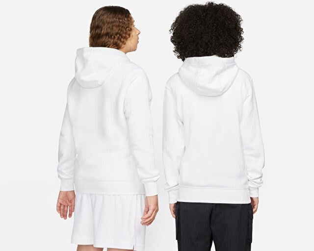 NIKE M NSW CLUB HOODIE PO BB Erkek Günlük Sweatshirts BV2654-100 Beyaz