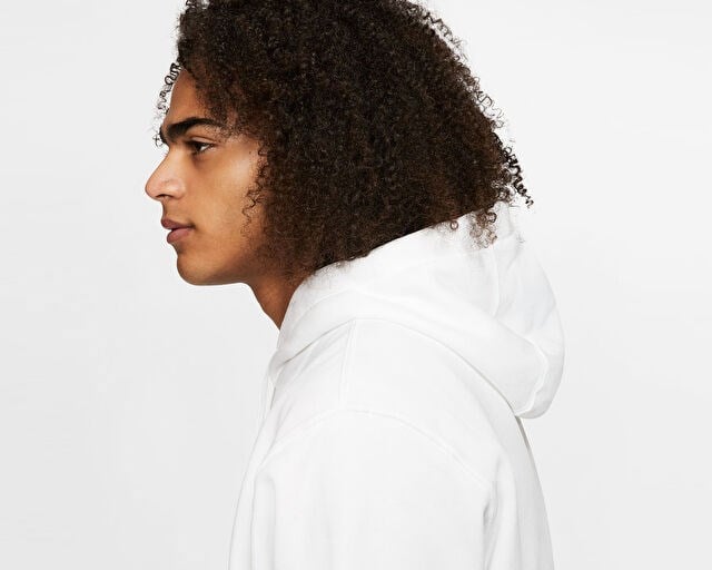 NIKE M NSW CLUB HOODIE PO BB Erkek Günlük Sweatshirts BV2654-100 Beyaz