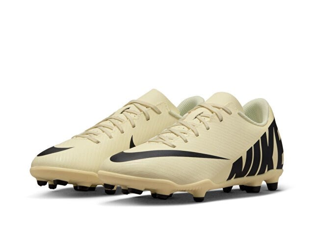 NIKE MERCURIAL JR VAPOR 15 CLUB FG/MG Çocuk Çim Zemin Kramponu DJ5958-700 Krem