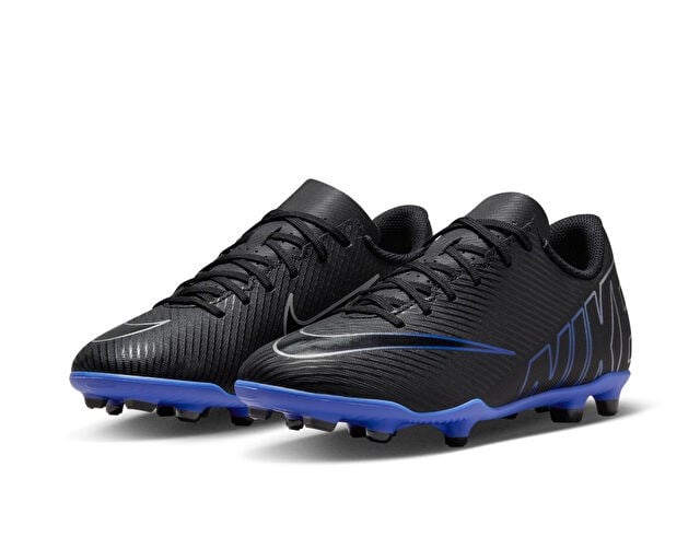 NIKE MERCURIAL JR VAPOR 15 CLUB FG/MG Genç Çoklu Çim Zemin Kramponu DJ5958-040 Siyah