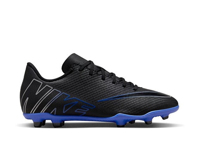 NIKE MERCURIAL JR VAPOR 15 CLUB FG/MG Genç Çoklu Çim Zemin Kramponu DJ5958-040 Siyah