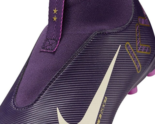 NIKE Mercurial JR ZM SUPERFLY 10 ACAD KM FGMG Genç Çim Zemin Kramponu HF3417-500 Mor