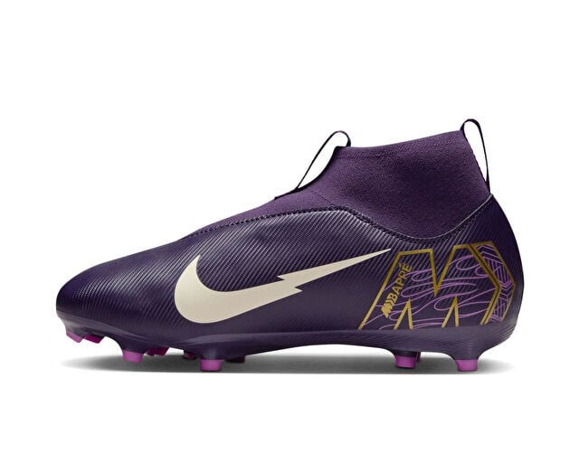 NIKE Mercurial JR ZM SUPERFLY 10 ACAD KM FGMG Genç Çim Zemin Kramponu HF3417-500 Mor