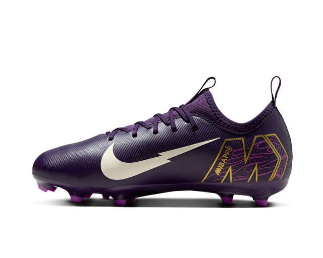 NIKE Mercurial JR ZOOM VAPOR 16 ACAD KM FG/MG Genç Çim Zemin Kramponu FQ8394-500 Mor