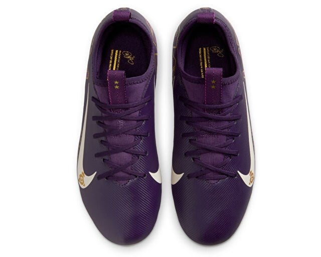 NIKE Mercurial JR ZOOM VAPOR 16 ACAD KM FG/MG Genç Çim Zemin Kramponu FQ8394-500 Mor