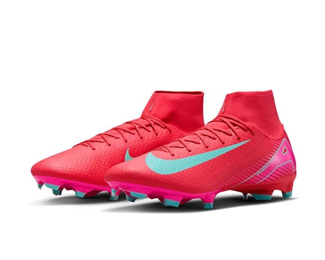 NIKE MERCURIAL SUPERFLY 10 ACAD FG/MG Unisex Çim Zemin Kramponu FQ1456-800 Pembe