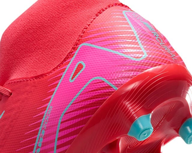 NIKE MERCURIAL SUPERFLY 10 ACAD FG/MG Unisex Çim Zemin Kramponu FQ1456-800 Pembe