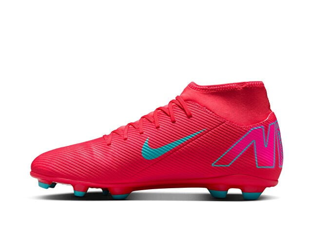 NIKE MERCURIAL SUPERFLY 10 CLUB Unisex Çim Zemin Kramponu FQ8314-800 Kırmızı
