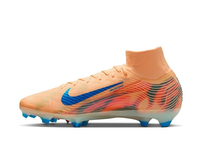 NIKE MERCURIAL SUPERFLY 10 ELITE KM FG Erkek Çim Zemin Kramponu FQ8692-801 Turuncu