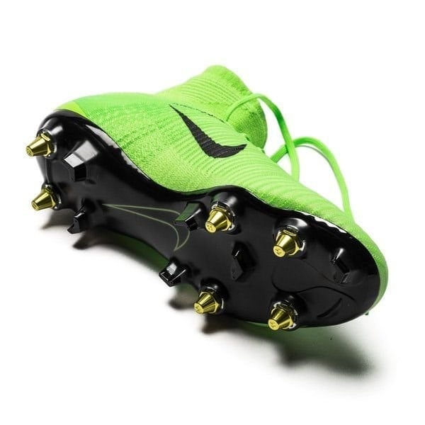 Nike Mercurial Superfly V SG-PRO Anti-Clog Radiation Flare - Electric Green/Black -  889286-303  1