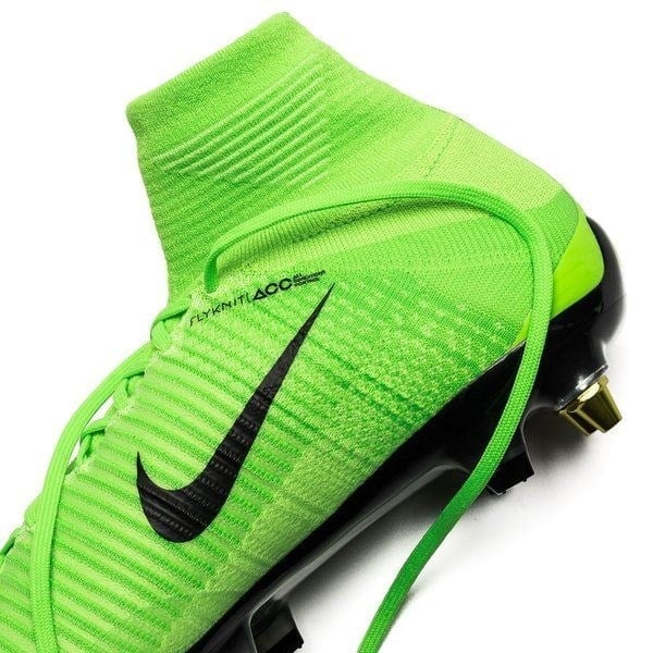 Nike Mercurial Superfly V SG-PRO Anti-Clog Radiation Flare - Electric Green/Black -  889286-303  1