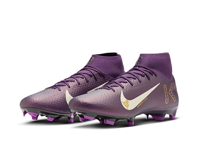 NIKE MERCURIAL ZM SUPERFLY 10 ACAD KM FG/MG Unisex Çim Zemin Kramponu HJ7309-500 Mor