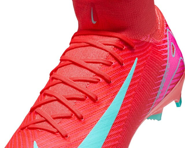 NIKE MERCURIAL ZM SUPERFLY 10 PRO FG Erkek Çim Zemin Kramponu HF9433-800 Kırmızı