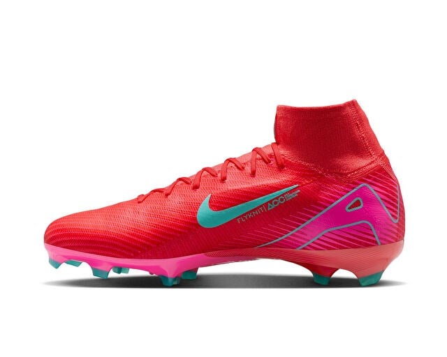 NIKE MERCURIAL ZM SUPERFLY 10 PRO FG Erkek Çim Zemin Kramponu HF9433-800 Kırmızı