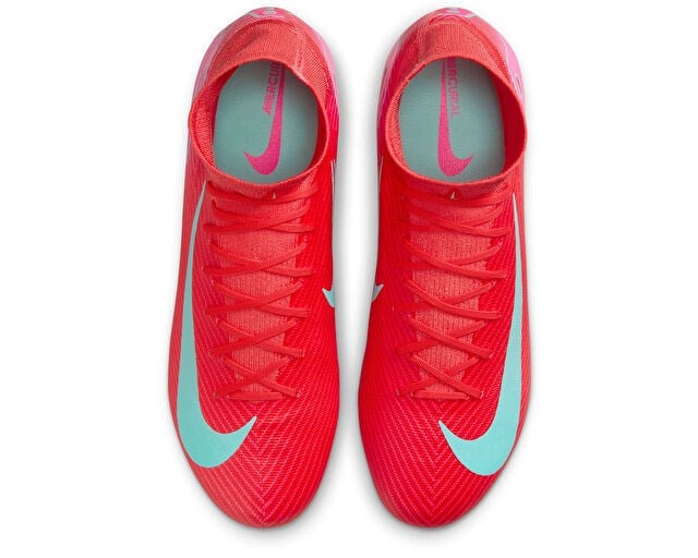 NIKE MERCURIAL ZM SUPERFLY 10 PRO FG Erkek Çim Zemin Kramponu HF9433-800 Kırmızı