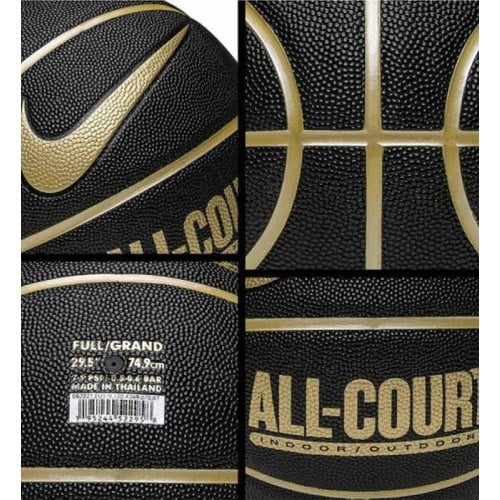 Nike N1004369-070 Everyday All Courts 8P 7 No Basketbol Topu Siyah Renk Yüksek Performanslı Model