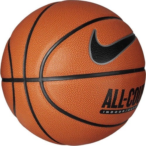 Nike N1004369-855 Everyday All Courts  8P 7 No Basketbol Topu Turuncu Renkli PU Deri