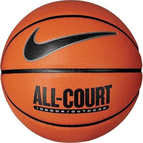 Nike N1004369-855 Everyday All Courts  8P 7 No Basketbol Topu Turuncu Renkli PU Deri