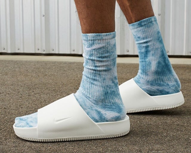 NIKE NIKE CALM SLIDE FD4116-100 Beyaz