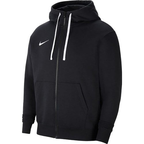 Nike Park 20 Fleece Çocuk Sweatshirt Kapüşonlu Düz Desenli Siyah Rahat Kesim Sezonluk