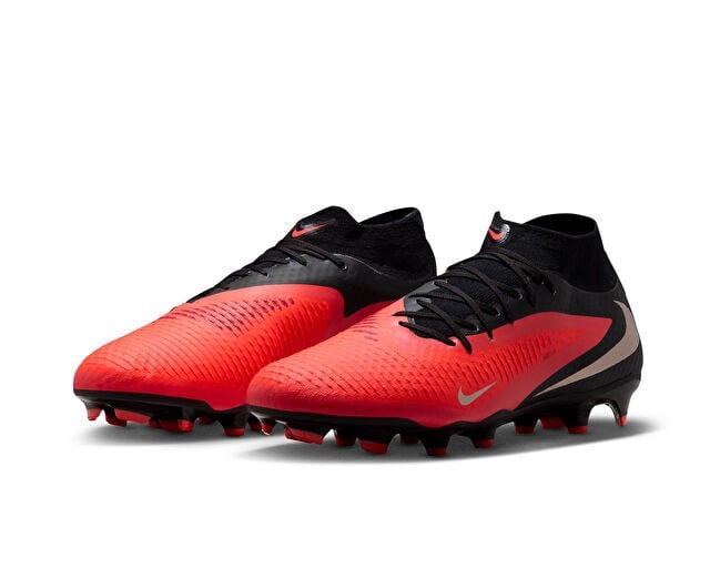 NIKE PHANTOM 6 HIGH ACAD FG/MG Erkek Çoklu Çim Zemin Kramponu HQ2278-600 Kırmızı