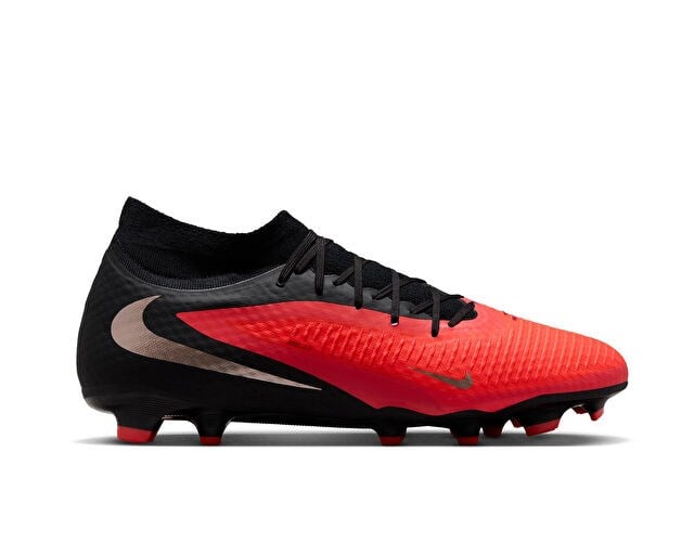 NIKE PHANTOM 6 HIGH ACAD FG/MG Erkek Çoklu Çim Zemin Kramponu HQ2278-600 Kırmızı
