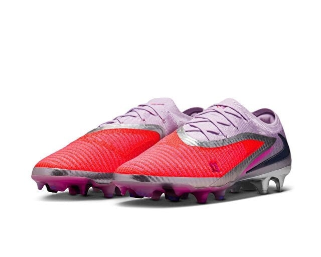 NIKE PHANTOM 6 LOW ELITE FG AP Erkek Çim Zemin Kramponu IB5141-600 Kırmızı